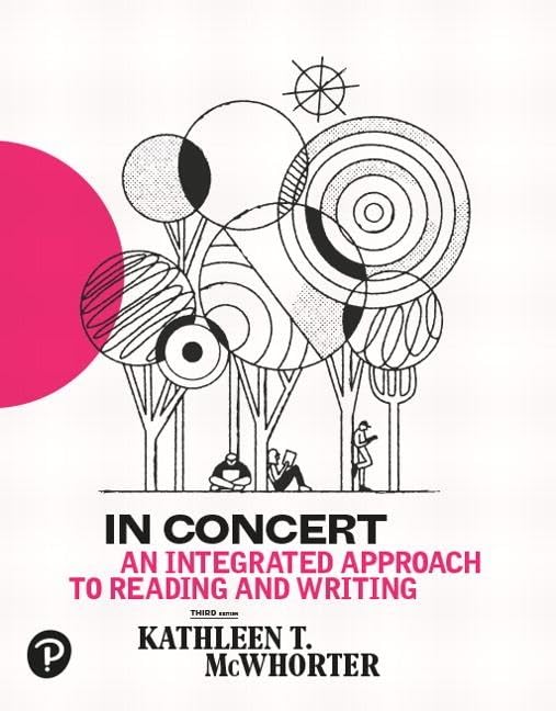 cover image of In Concert: An Integrated Approach to Reading and Writing