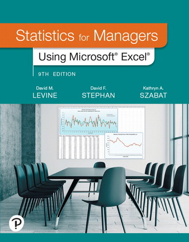 cover image of Statistics for Managers Using Microsoft Excel