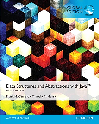 cover image of Data Structures and Abstractions with Java