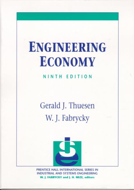cover image of Engineering Economy