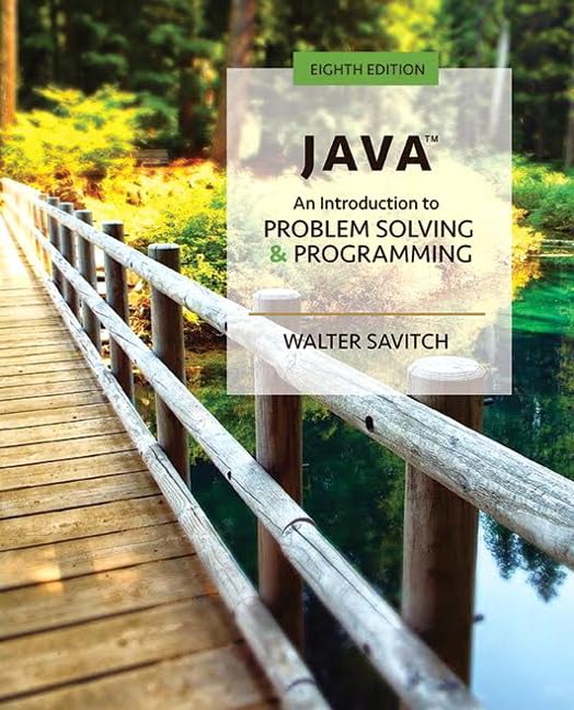 cover image of Java: An Introduction to Problem Solving and Programming