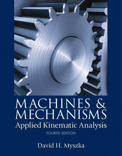cover image of Machines & Mechanisms: Applied Kinematic Analysis