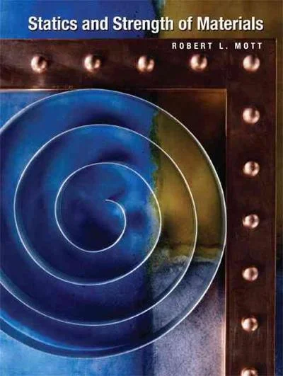 cover image of Statics and Strength of Materials