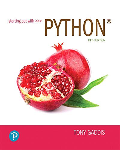 cover image of Starting out with Python