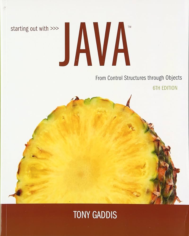 cover image of Starting Out with Java: From Control Structures through Objects