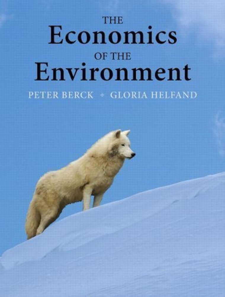 cover image of The Economics of the Environment