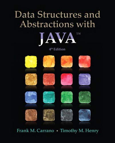 cover image of Data Structures and Abstractions with Java