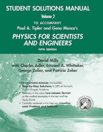 cover image of Physics for Scientists and Engineers Student Solutions Manual, Volume 2