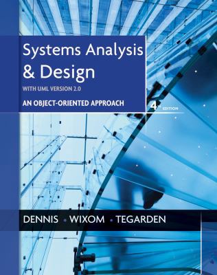 cover image of Systems Analysis and Design with UML