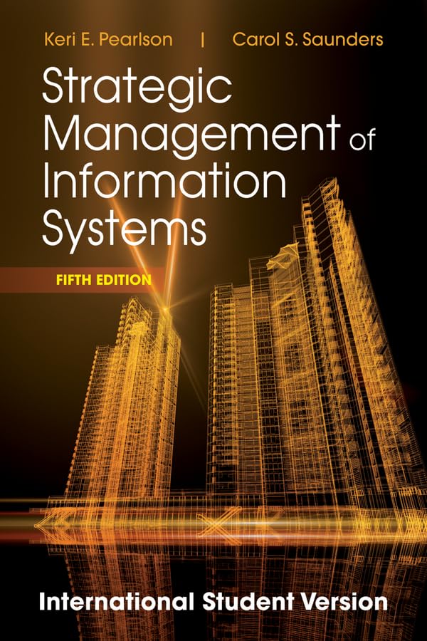 cover image of Strategic Management of Information Systems