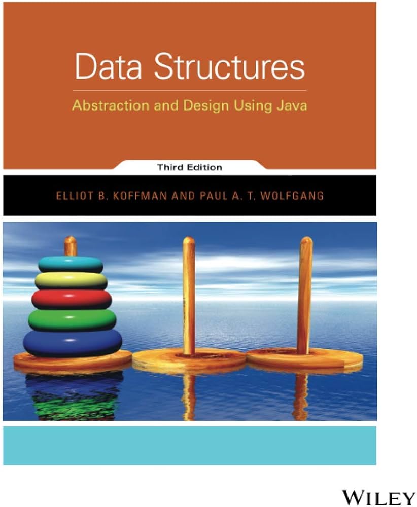 cover image of Data Structures: Abstraction and Design Using Java