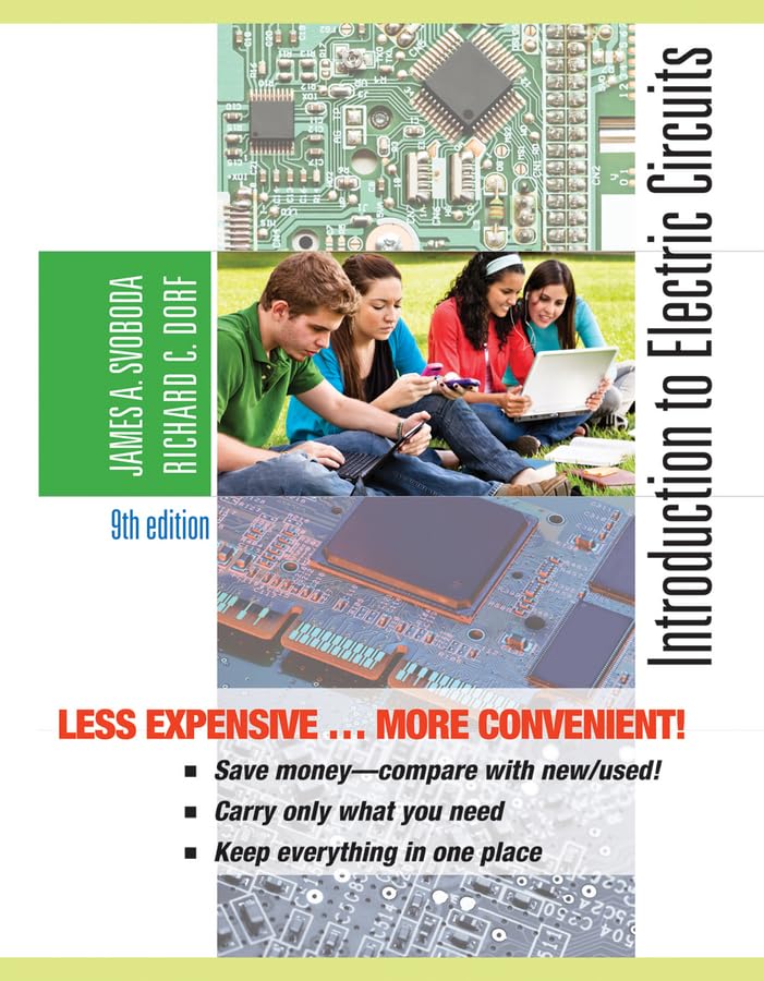cover image of Introduction to Electric Circuits