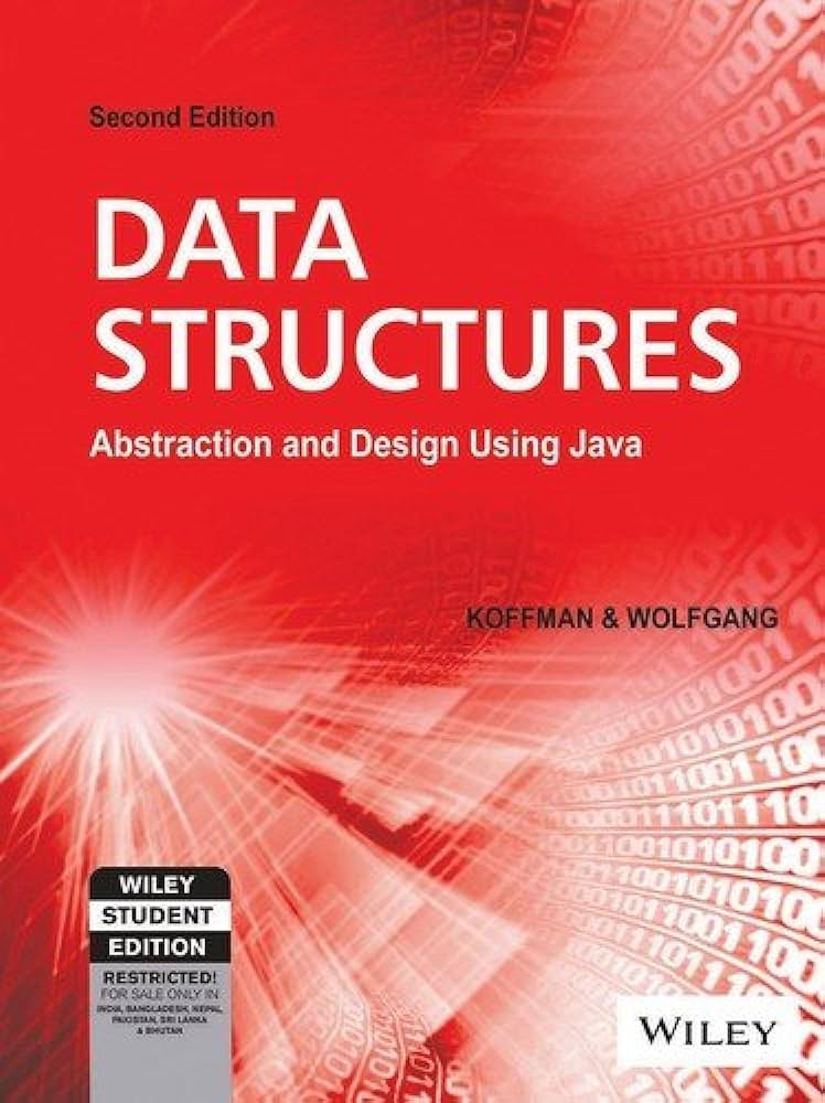 cover image of Data Structures: Abstraction and Design Using Java