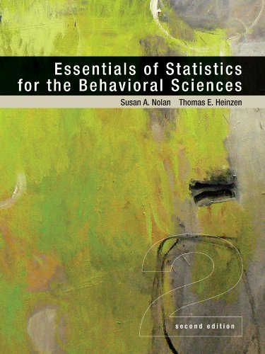 cover image of Essentials of Statistics for the Behavioral Sciences